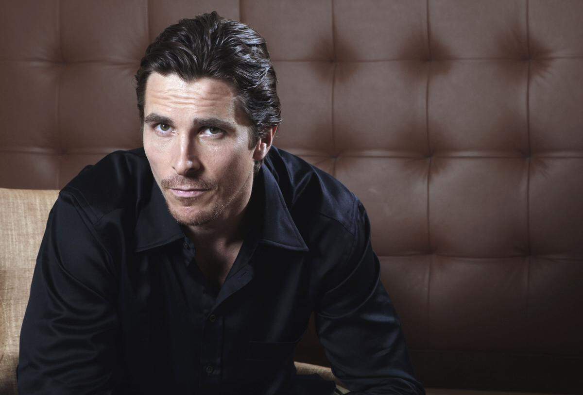 Batman-Darsteller Christian Bale belegt den 8. Platz.
