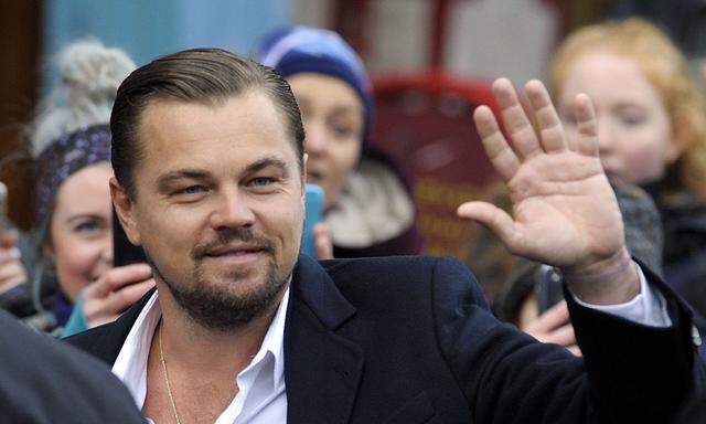 Hollywood-Schauspieler Leonardo Di Caprio setzt sich für Klimaschutz ein 