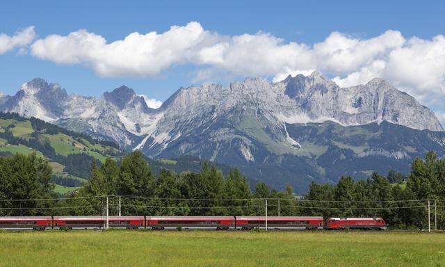 Zug bei Gundhabing, Kitzb�hel, Tirol, �sterreich