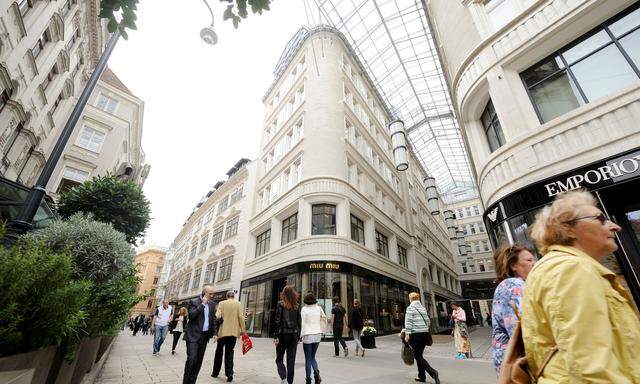 Das Goldene Quartier in Wien gehört zu Rene Benkos Immobilienimperium