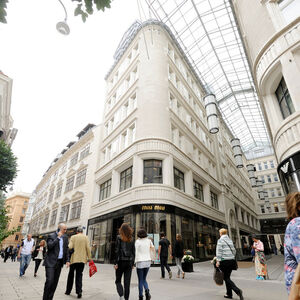 Das Goldene Quartier in Wien gehört zu Rene Benkos Immobilienimperium