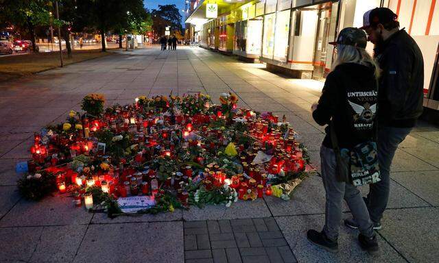 Gedenken an den 35-Jährigen, der in Chemnitz im August erstochen wurde. 