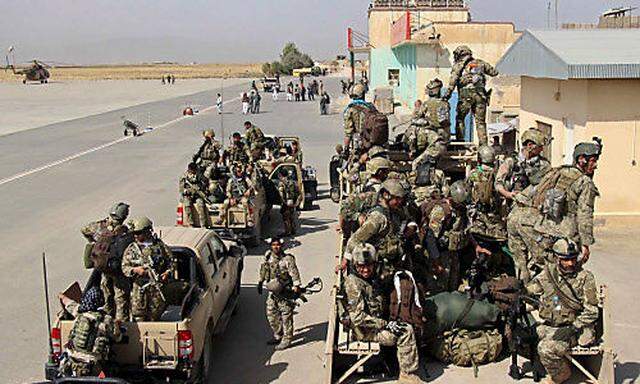 Afghanische Einheiten rücken bei Kunduz vor