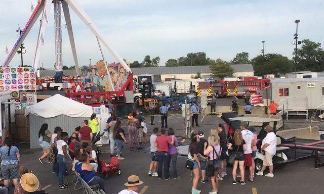 A ride called Fireball malfunctioned causing numerous injuries at the Ohio State Fair in Columbus