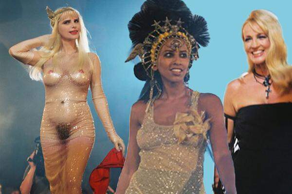 Der Life Ball wächst. 1995 bestückt der Pariser Modezar Jean-Paul Gaultier die Modeschau. Das Event findet dieses Mal im Rahmen der Festwocheneröffnung statt. Ein Hoppala am Rande der Freizügigkeit: Bei der Modenschau schlüpfte Dagmar Kollers rechte Brust öffentlich aus ihrem Mieder.