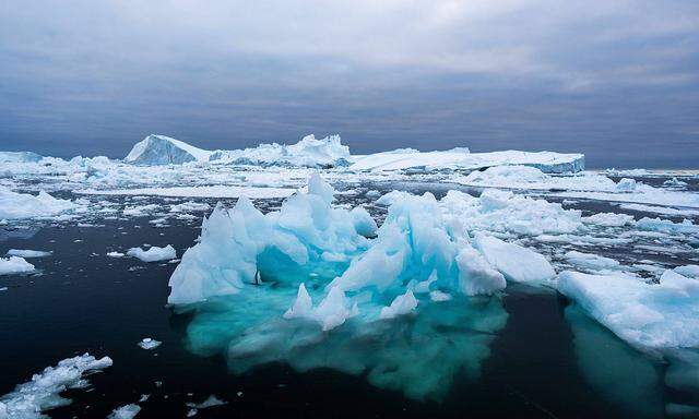 Icebergs In Greenland Icebergs near Ilulissat, Greenland. Climate change is having a profound effect in Greenland with g