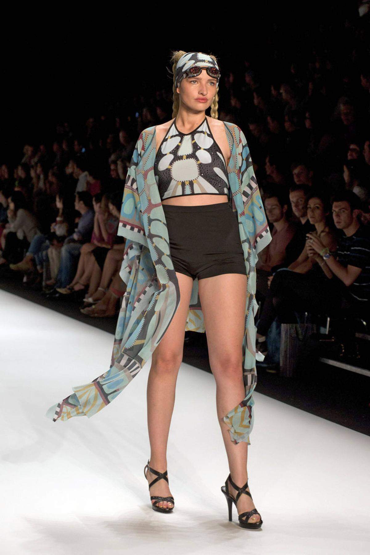 Bei der Fashion Week in Berlin 2013 lief Sarina Nowak noch nicht als Plus-Size-Model über den Laufsteg.