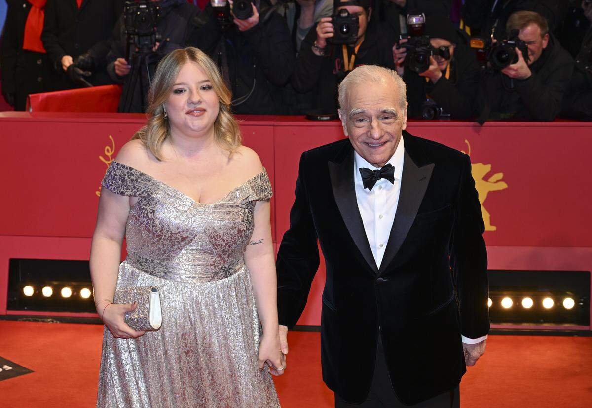 Ehrenpreisträger Martin Scorsese mit seiner Tochter Francesca 