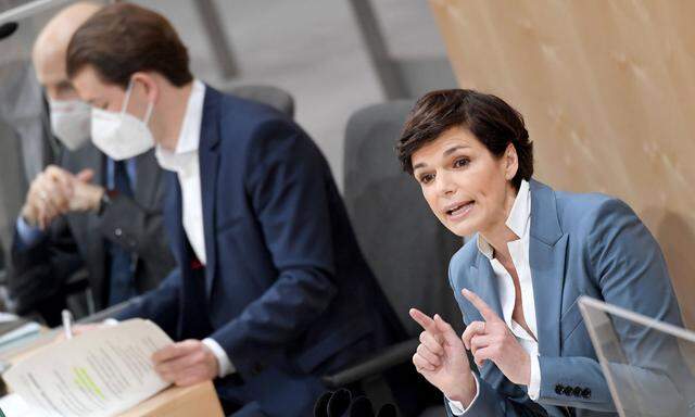 Kanzler Sebastian Kurz, SPÖ-Chefin Pamela Rendi-Wagner