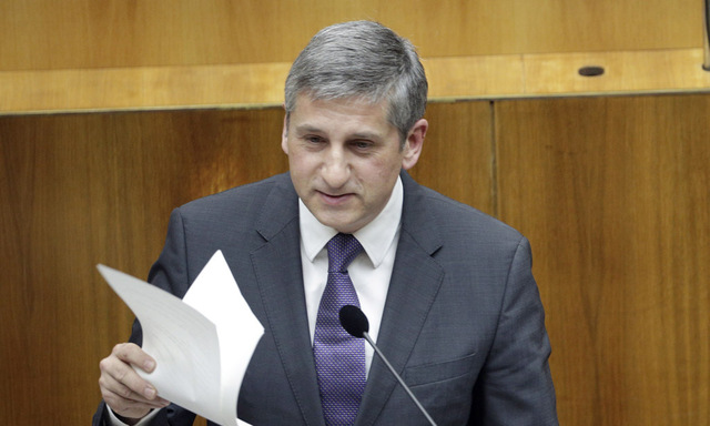 SONDERSITZUNG DES NATIONALRATES ZUR HYPO ALPE ADRIA: SPINDELEGGER / FAYMANN