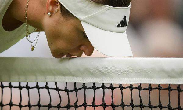 Elina Switolina hat das Netz, den Centre Court und ganz Wimbledon auf ihrer Seite.