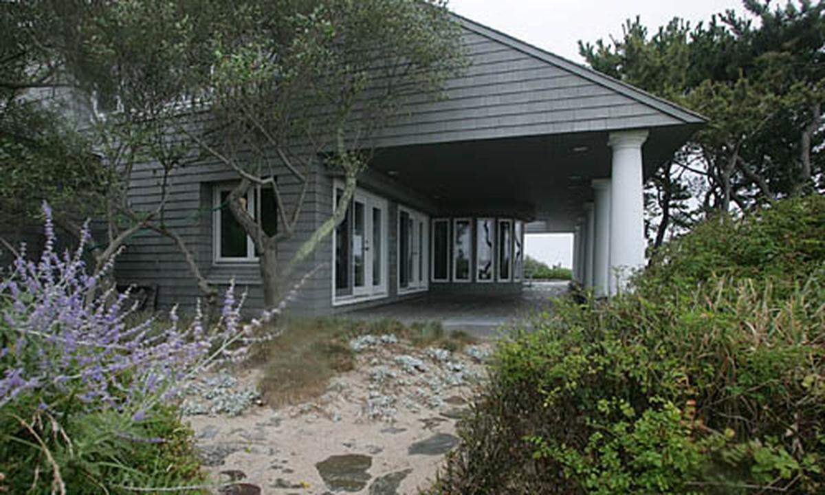 Die Villa mit Meeresblick in Montauk am Südstrand von Long Island wird ebenfalls versteigert.