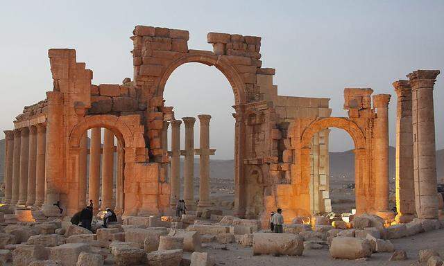 Archivbild: Ruinen von Palmyra 