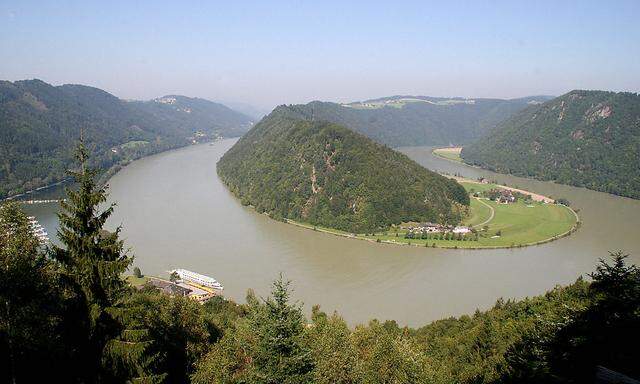 Schlögener Donauschlinge in Oberösterreich.