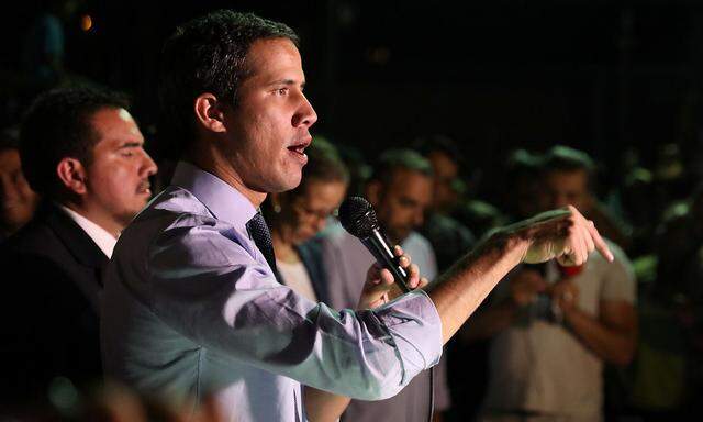 Juan Guaidó: "Wir kämpfen gegen eine Diktatur, die tötet, entführt und foltert"