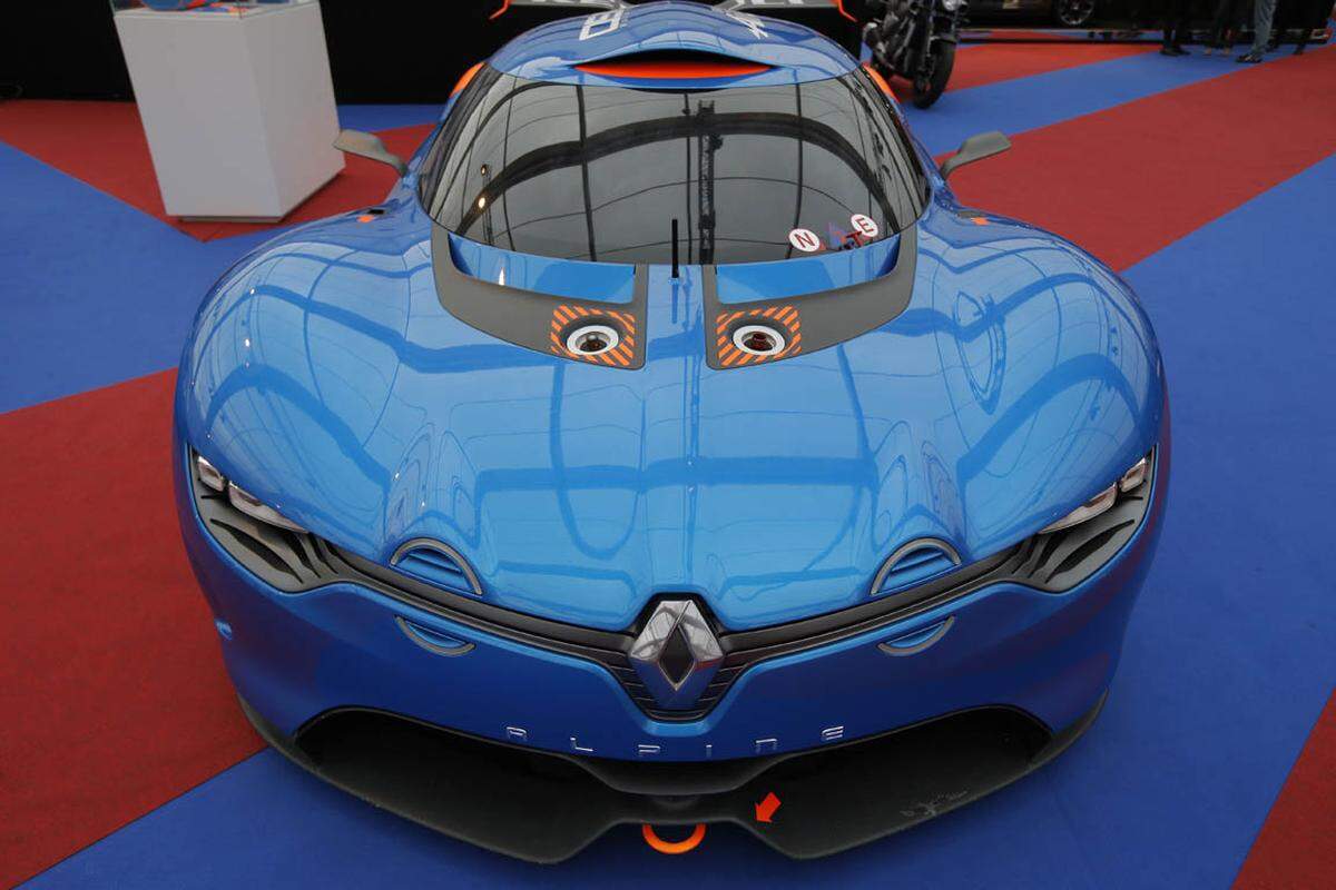 Das "BrandFinance Auto 50 Ranking" schätzt jährlich den Wert von Automarken. Hier die zehn wertvollsten Automarken: Der französische Autohersteller Renault hat einen Markenwert von 8,4 Milliarden Dollar. Im Bild: Das Concept-Car Renault Alpine A110-50