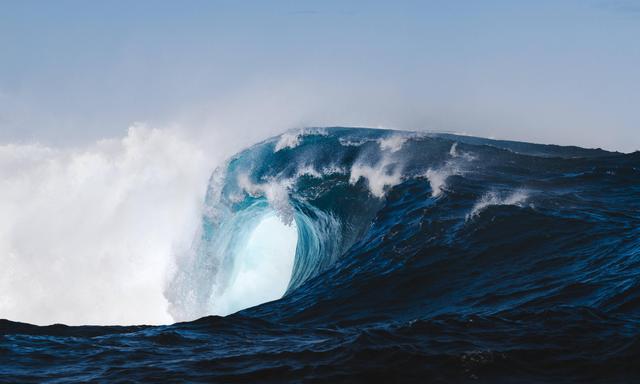 Ob die Wellen im Surfpark so aussehen werden?