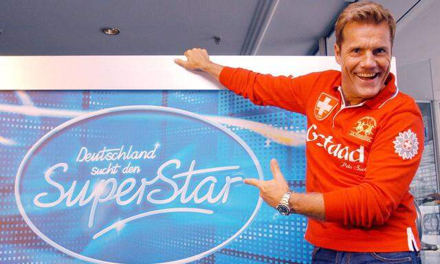 Musikproduzent Dieter Bohlen (GER) anl�sslich seiner Show - Deutschland sucht der Superstar - in M�nchen