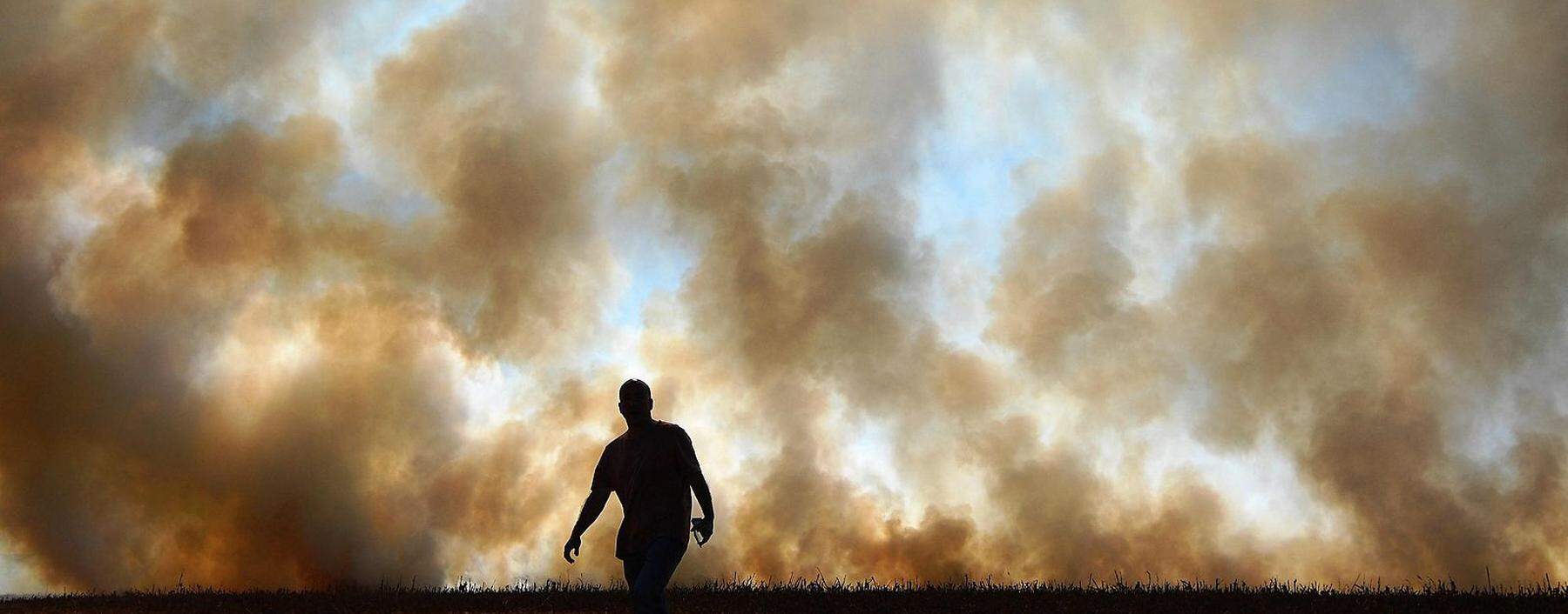 Waldbrand in Brasilien. 