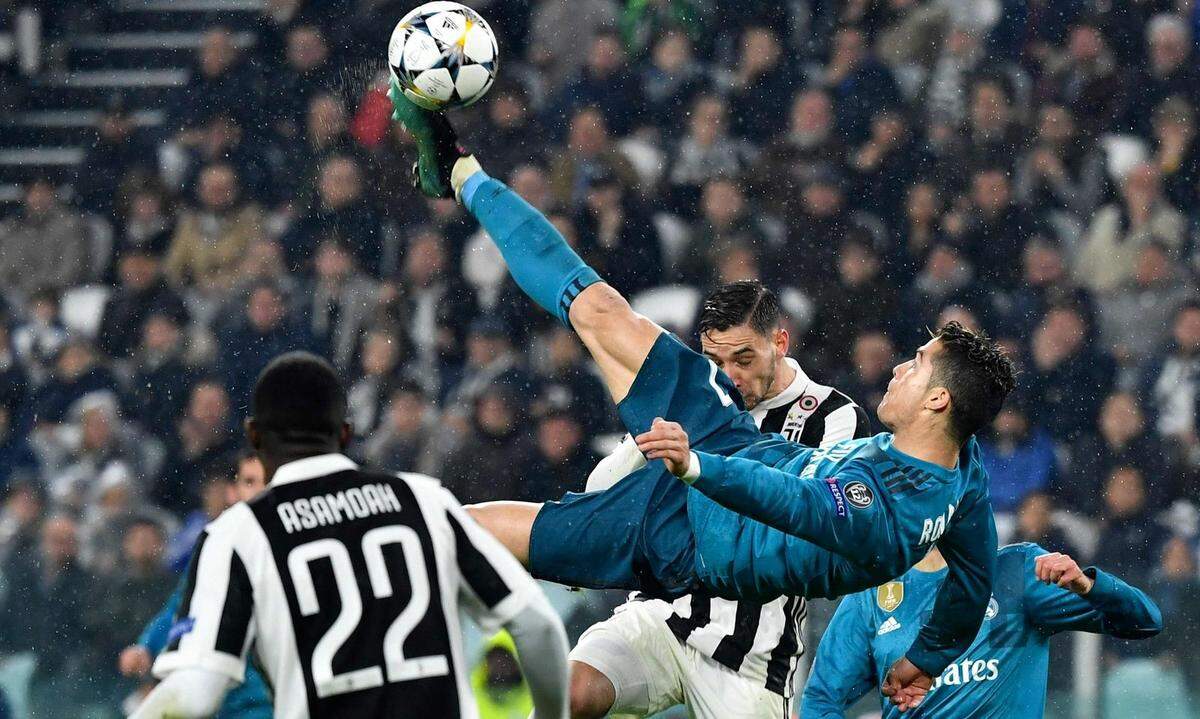 Tor des Jahres, Treffer des Jahrhunderts? Cristiano Ronaldos Fallrückzieher gegen Juventus begeistert die Fußballwelt.