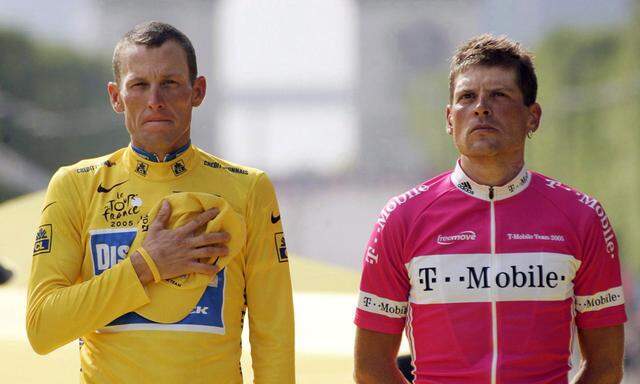 Lance Armstrong und Jan Ullrich