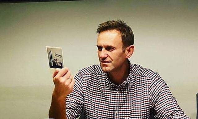 Alexej Navalny auf einem von ihm selbst veröffentlichten Archivbild.