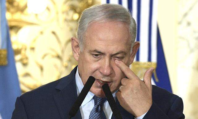 Ministerpräsidenten Benjamin Netanyahu 