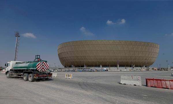 FILE PHOTO: General view of the Lusail Stadium