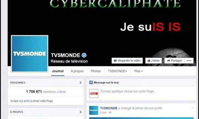 Capture d ecran Piratage de la chaine TV5 Monde NEWS Piratage de la chaine TV5 Monde 09 04 201