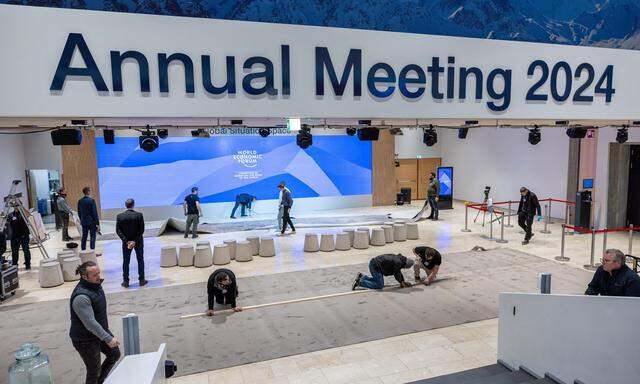 Am Montag begann im schweizerischen Davos das jährliche Weltwirtschaftsforum.