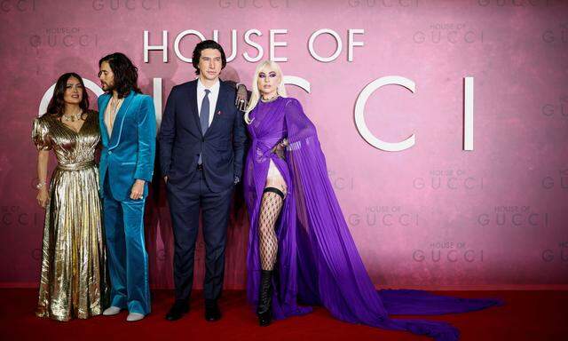 Salma Hayek, Jared Leto, Adam Driver und Lady Gaga bei der "House of Gucci"-Premiere