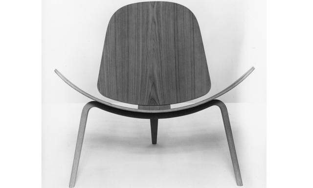 „Shell Chair“. 1963 war das Jahr der Muschel. Eine Ikone für die  Designewigkeit.