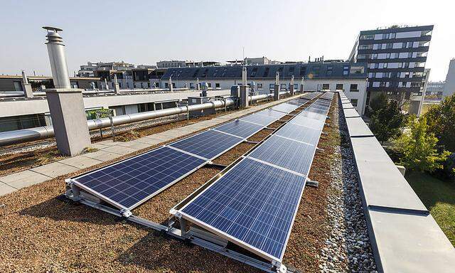 Die erste Wiener Gemeinschafts-Photovoltaikanlage läuft seit Herbst 2018 in der Donaustadt.
