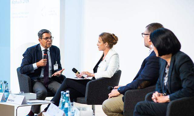 Alfred Autischer, Sabine Matejka, Michael Pilz und Christine Hohmann-Dennhardt