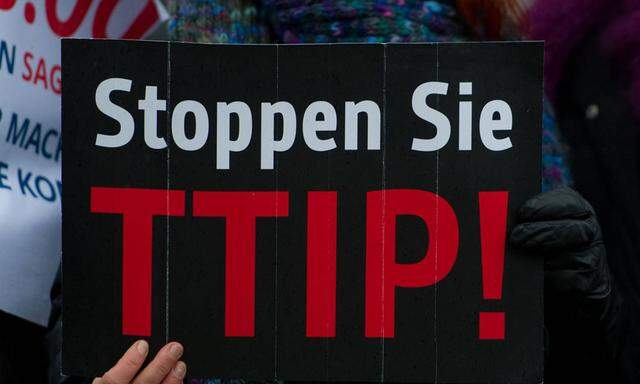 Berlin Aktivisten verschiedener Organisationen demonstrieren am Montag 23 02 2015 vor dem Willy B