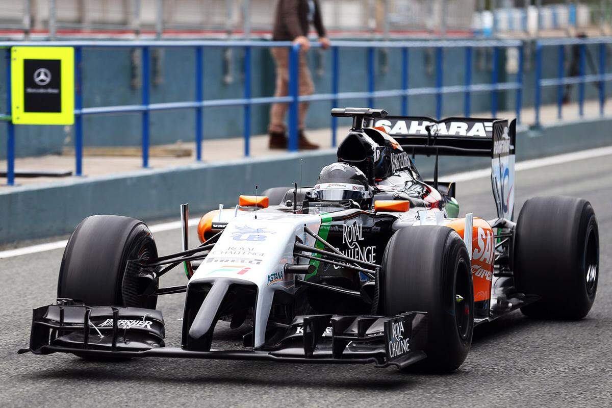 Sauber: Esteban Gutierrez (MEX), Adrian Sutil (GER)