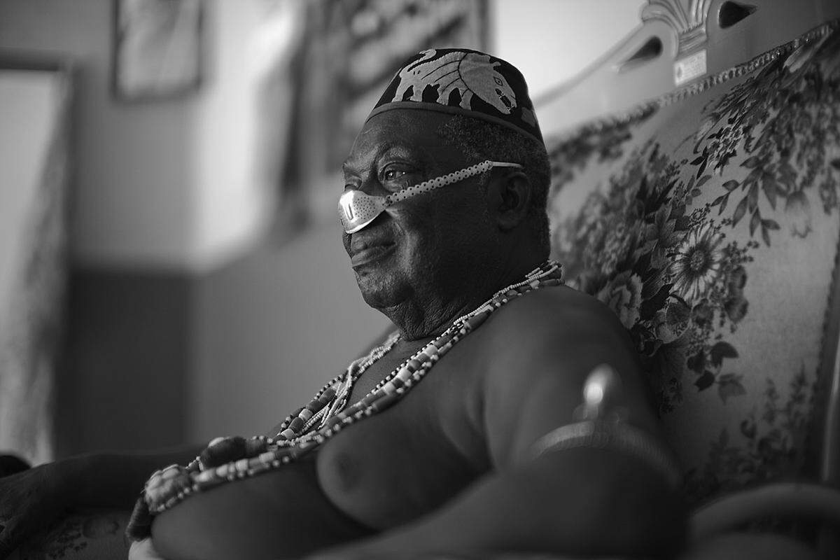 Ahosu Agoli-Agbo Dédjalagni, König von Abomey, Benin 2013 (c) Alfred Weidinger