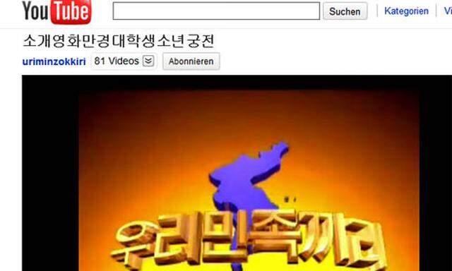 Nordkorea nutzt Youtube