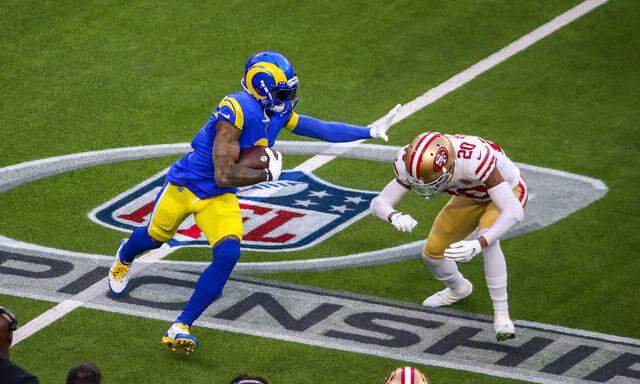 Odell Beckham Jr. fängt seit Mitte November Bälle für die Los Angeles Rams.