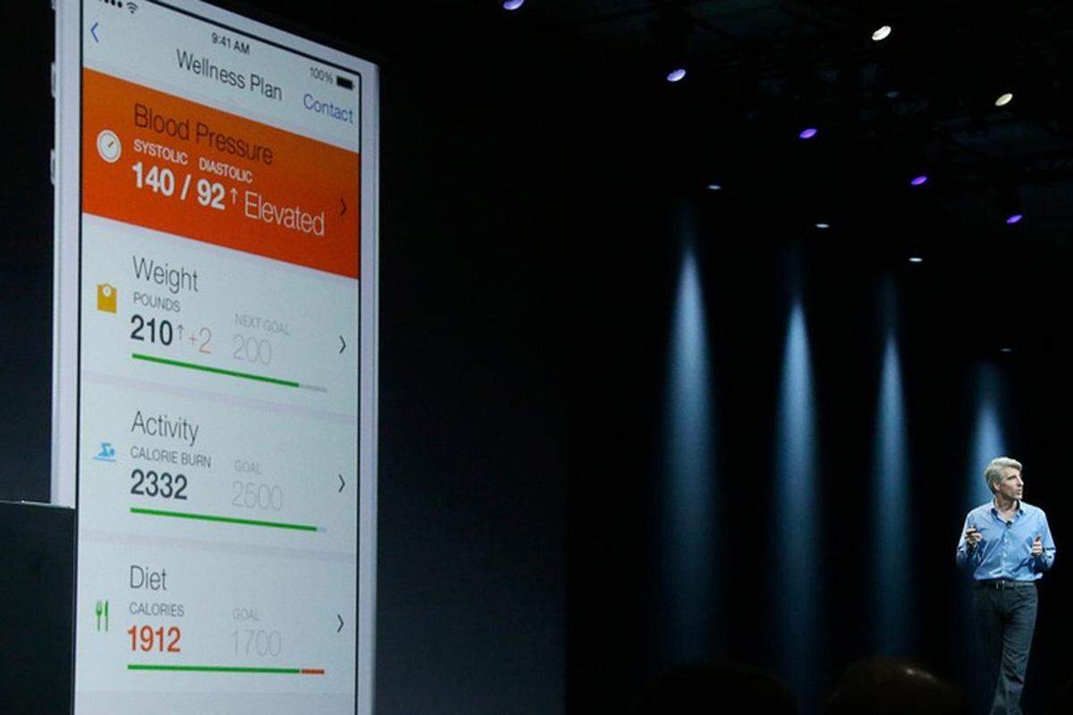 HealthKit ist Apples Antwort auf den Fitnesstrend und ebenfalls elementarer Bestandteil von iOS 8 und der Apple Watch.