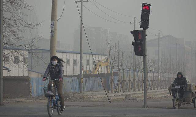 Smog in Peking: Luftwerte auf 