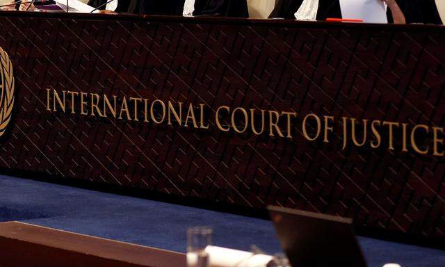  Verfahren vor dem Internationalen Gerichtshof können Jahre dauern.