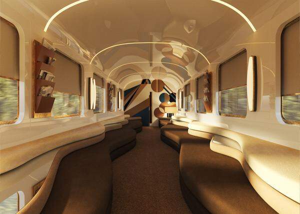 Lounge im Orient Express La Dolce Vita