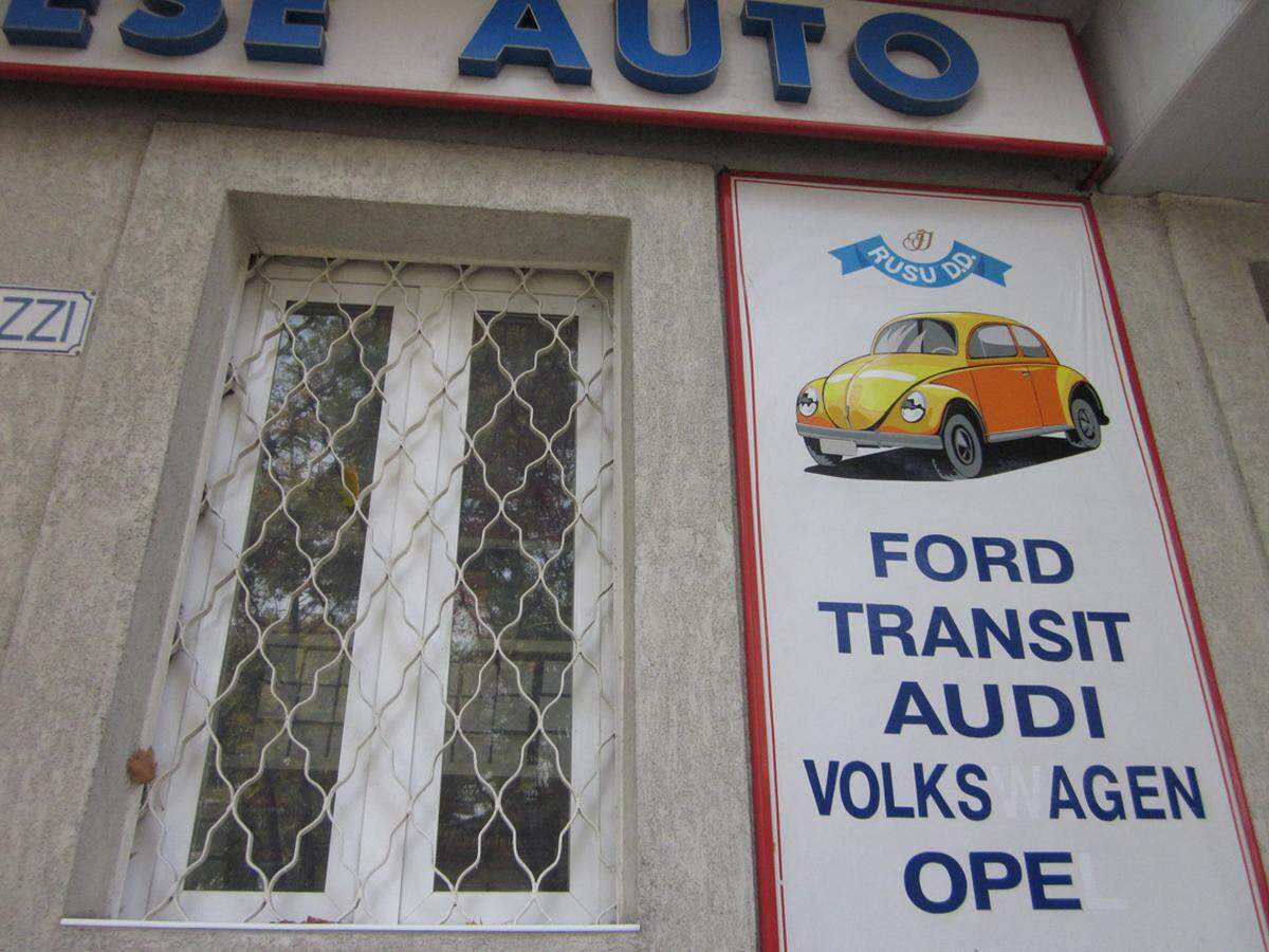 Russland oder Rumänien? Gar nicht, das KFZ-Moldawien hat sich auf westliche Automarken spezialisiert.