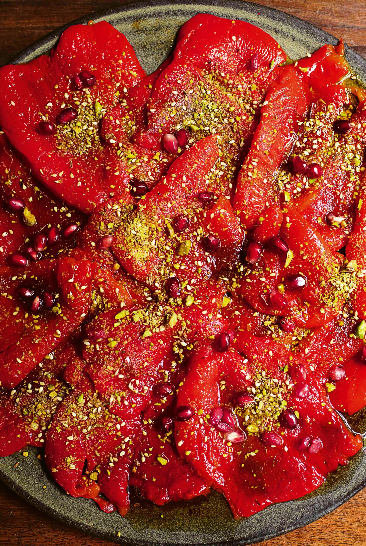 geröstete rote Paprika