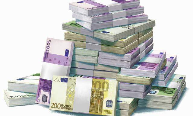 Gro�er Haufen von Euro Banknoten PUBLICATIONxINxGERxSUIxAUTxONLY MartxKlein 20830014
