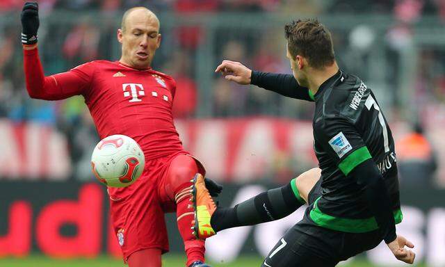 Fussball Bayern siegte verstaerkter