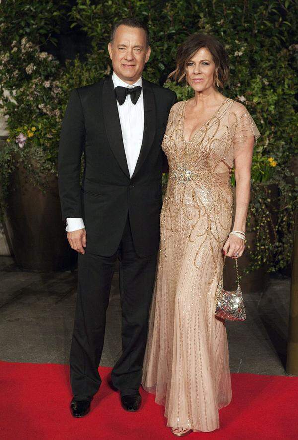 Tom Hanks und Ehefrau Rita Wilson.