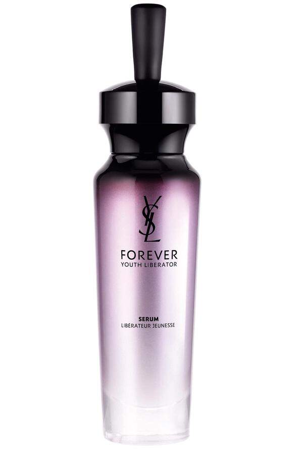 In den Glykanen der Zelloberfläche erkennen die Labors von Yves Saint Laurent den Schlüssel zu ewiger Jugend durch das „Forever Youth Liberator Serum“ (30 ml um 85, ab März erhältlich)