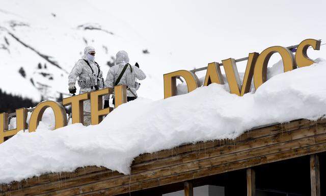 Am Dienstag beginnt unter strenger Bewachung Hunderter Polizisten das Weltwirtschaftsforum in Davos in der Schweiz.